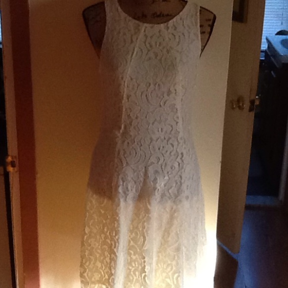 Ivory Lace Dress